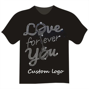 Custom Acid Wash Rhinestone T-shirt 100% Cotton Soft Breathable Fabric New Trendy <b>Design</b> Oversized <b>Star</b> Pattern Front Graphic - Product Image 2