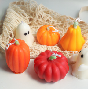 Aromatherapy Halloween Pumpkin <b>Candle</b> Natural Soy Wax Scented <b>Candle</b> Halloween Pumpkin Scented Aromatherapy <b>Candle</b> for Home - Product Image 5