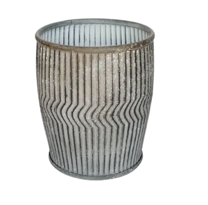 Galvanized Wholesale Zinc Planters Garden Home Decoration Garden Metal Planter Indoor Outdoor Flower Plant <b>Pots</b> - Product Image 4