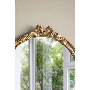 30 \ "X 32.1 \" specchio da parete decorativo rotondo in legno - Product Image 4