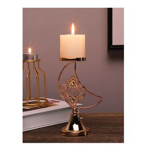 Centro de mesa metálico de lujo con decoración islámica para la cena de Iftar y decoración para la fiesta del Eid. - Product Image 5