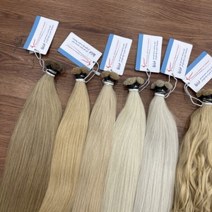 Gran Oferta en Extensiones de Cabello Humano Vietnamitas con Punta Plana, Adhesión con Queratina, Cabello Virgen Premium, Natural, Suave, Sedoso y Duradero - Product Image 5