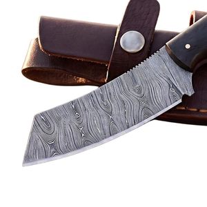 Couteaux de chasse faits à la main avec lame fixe tranchante et manche durable pour le camping en plein air, la randonnée, la survie, le bushcraft, la nature sauvage et le terrain. - Product Image 5