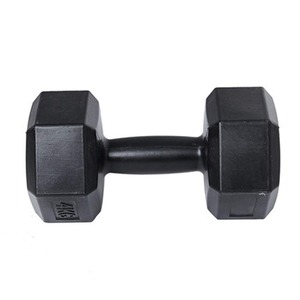 Haltères en acier noir 1 kg réglables avec poignée antidérapante, équipement de fitness durable unisexe - Product Image 2
