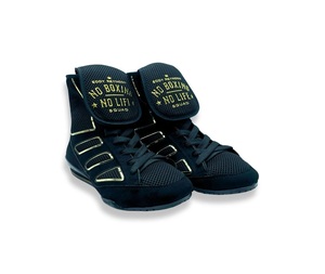 No Boxing No Life - Chaussures de boxe professionnelles pour l'entraînement et le sparring - Chaussures de compétition athlétiques légères et respirantes en mesh - Product Image 1