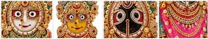 Handmade Metal Religious Figures 1PC Traditional Diwali <b>Decor</b> Tabletop Sculpture for Living <b>Room</b> & Home Office - Product Image 2