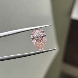 เพชรทรงลูกแพร์ 1.7 กะรัต ขายส่ง ได้รับการรับรองจาก IGI ความสะอาดระดับ VVS เพชรเม็ดเดี่ยวสำหรับทำเครื่องประดับ เพชรแฟนซีสีชมพู CVD ผลิตในห้องปฏิบัติการ - Product Image 1