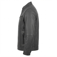 Blouson universitaire décontracté pour homme, chaud, écologique, respirant, rembourré, en cuir, avec fermeture éclair, coupe-vent, design personnalisé, vente en gros