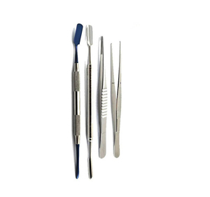 Kit Profesional de Examen Dental, Instrumentos de Metal, Plástico y Acero, Juego de 5 Piezas para Cuidado Bucal, Tratamiento de Conducto Radicular, con Certificación CE - Product Image 6