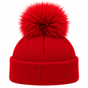 Bonnet classique PDK pour femme, bonnet d'hiver chaud en tricot avec motif de lettres décoratives, tissu extensible doux pour un usage décontracté en extérieur - Product Image 4