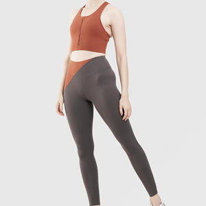 Leggings de performance en Spandex/Polyester pour femmes, taille haute, pour yoga, fitness et entraînement, taille XL, vente en gros, fabricant OEM - Product Image 1