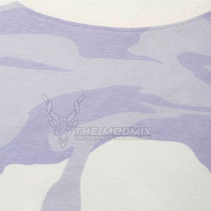 เสื้อยืดโอเวอร์ไซส์แขนสั้นผ้าฝ้าย 100% พิมพ์ลายด้วยเทคนิค Heat-Transfer คอกลม ระบายอากาศได้ดี พรีเมียมพิมพ์ลายทันสมัย สไตล์ลำลองในเมือง - Product Image 2