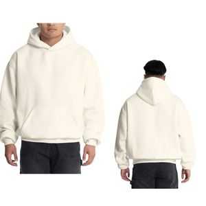 เสื้อฮู้ดดี้โอเวอร์ไซส์ลายโลโก้สั่งทำพิเศษ ผ้าฝ้าย 100% เป็นมิตรกับสิ่งแวดล้อม สไตล์สตรีทแวร์ เสื้อกีฬาผู้ชาย รับผลิตแบบ OEM ODM ขายส่ง - Product Image 1