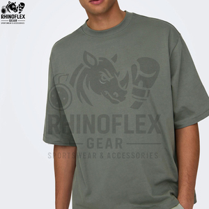 Nueva Camiseta Extra Grande con Lavado Vintage, Algodón de Alta Calidad, Transpirable y Ligera, Ideal para el Verano, con Marca Personalizada - Product Image 3