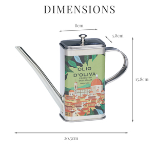 [Holar] Olla para Aceite de Oliva de Acero Inoxidable de Alta Calidad, Estilo Europeo, Forma Rectangular, Hecha en Taiwán, para Cocina - Product Image 3