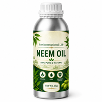 Minyak Neem Murni 100% Cold Pressed Private Label, Minyak Neem Alami Grade Kosmetik untuk Pertumbuhan Rambut & Perawatan Kulit