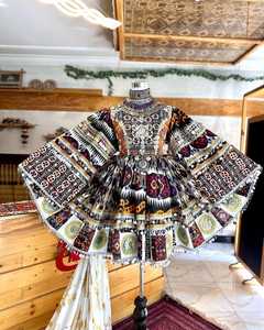 Nouvelle Tendance 2026 : Ensembles 3 Pièces de Robes Afghanes Élégantes et Respirantes pour Femmes, Grandes Tailles, Personnalisables pour Mariages et Fêtes - Product Image 4