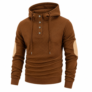 Conjunto Deportivo Informal con Capucha para Hombre, Ropa Deportiva Impermeable, Chándal Deportivo de Invierno, Conjunto de Chándal con Capucha, Impermeable y de Secado Rápido - Product Image 3