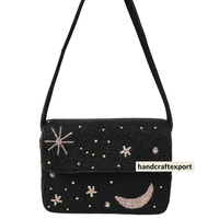 Sac magnétique artisanal de luxe en perles de verre, style bohème, professionnel, robuste, sûr, léger, durable, portable, tendance et écologique