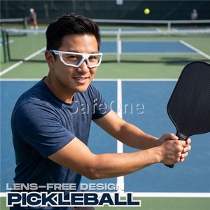Protection oculaire SafeOne AEGIS, ajustable, pour pickleball, sans lentilles, pour une stabilité optimale en cuisine. - Product Image 6