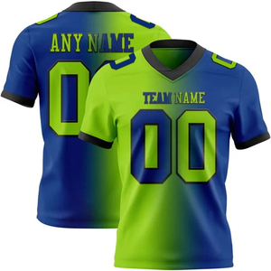 Sublimated Print Football Jersey Breathable Mesh Adult Short Sleeve V Neck <b>Soccer</b> Sports Apparel sublimated print football - Product Image 1