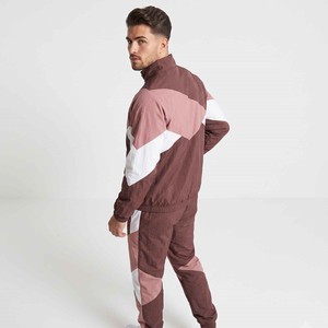 Custom Windproof Detachable Zipper Tracksuit Nylon Windbreaker <b>Jacket</b> & Jogger Pants Men's Windproof Sports Set - Product Image 3