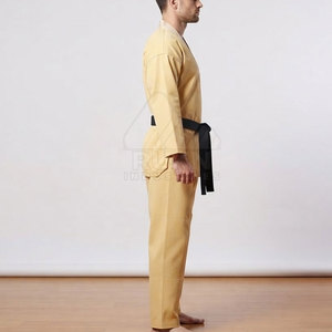 Uniforme de Taekwondo para Hombre, Personalizado por Delante, 100% Algodón, Secado Rápido, Ligero, Ropa de Entrenamiento de Artes Marciales, Ajuste Cómodo para Practicar - Product Image 6