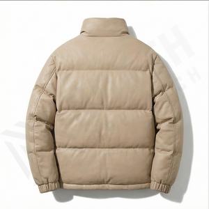 Vêtements pour hommes en coton rembourré à col montant, grande taille, veste d'hiver pour hommes, doudoune, veste matelassée, duvet de canard - Product Image 3