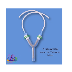 Olfactomètre en Y, équipement de laboratoire, tige en acier inoxydable, longueur 100 mm, diamètre 25 mm, griffe Yashika OEM - Product Image 4