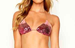 ชุดว่ายน้ำคุณภาพสูง เนื้อผ้านุ่มสบาย ประดับเลื่อมวิบวับ ทนทาน เหมาะสำหรับอาบแดด ชุดว่ายน้ำบิกินี่สำหรับผู้หญิงสำหรับใส่ชายหาด - Product Image 2