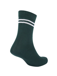OEM Custom Striped Printed Cotton Crew <b>Socks</b> Personalized Logo Athletic Casual <b>Socks</b> Unisex High Quality Fabric Premium <b>Socks</b> - Product Image 3