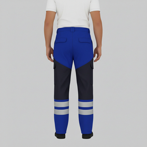 Pantalones de Seguridad para Hombre con Cinta Reflectante Impermeable de Alta Visibilidad CLASE 2, con Luces LED, Logotipo Personalizado, Estilo Hip Hop, para el Lugar de Trabajo - Product Image 6