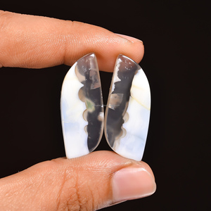 2025 Owhyee alta calidad amatista Natural cristal azul ópalo cabujón bonito Fansy corte piedras preciosas sueltas para la fabricación de joyas piedra - Product Image 2