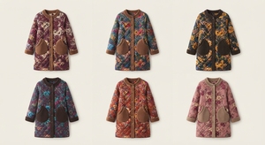 Veste matelassée en polaire Sherpa coupe-vent et respirante pour femme, avec garniture en fausse fourrure, boutonnée sur le devant, manteau décontracté et tendance pour l'hiver - Product Image 6