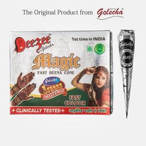 Cono de Henna Mehndi para Arte Corporal Nupcial, Tatuaje Temporal, Diseño Corporal, Pasta Suave, Fácil de Aplicar, Punta Fina, Cono Decorativo - Product Image 3