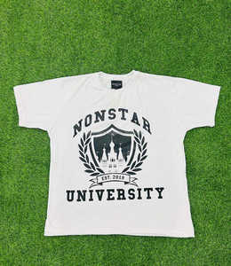 T-shirt graphique à manches courtes et col rond en coton pour homme, impression de haute qualité, style de rue, coupe ajustée, couleurs mélangées, grande taille - Product Image 3