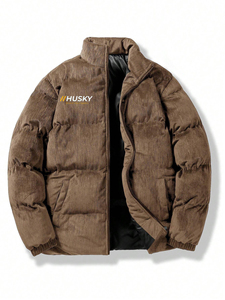 Lightweight Winter Travel Bubble <b>Jacket</b> for Men Zipper Camouflage Waterproof Windproof Stand Collar Foldable Design <b>Packable</b> - Product Image 2
