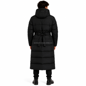 <b>Men</b> <b>Long</b> Puffer Jacket <b>Winter</b> Parka <b>Coat</b> Lightweight Warm Quilted Outerwear Waterproof Wind Resistant Clothing Supplier - Product Image 2
