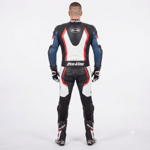Traje de Carreras Zonda Premium para Hombre, 1 Pieza, Cuero Vacuno/Canguro Genuino, Estilo MotoCP, Mono para Pista, Nivel de Protección 2 - Product Image 2