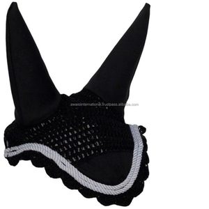 Nuevo estilo personalizado 2025, productos de equitación de la mejor calidad, máscara de capó de oreja para montar a caballo - Product Image 5