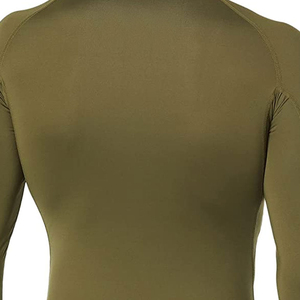 Rashguard personnalisé de haute qualité pour homme - Couleur et logo personnalisables, séchage rapide, manches longues, Spandex/Polyester, nouvelle arrivée - Product Image 4