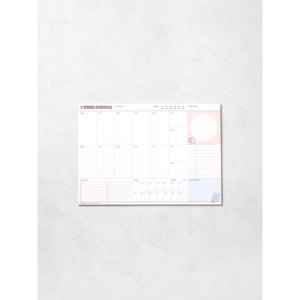 A3 Calendario promozionale dello Scheduler settimanale di 40 pagine acquista uno prendi uno gratis - Product Image 1