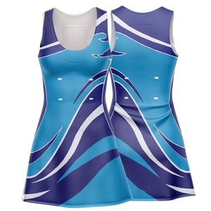 Robe de netball réversible pour femmes adultes, coupe trapèze, séchage rapide, jupe de football, sublimation, broderie, vêtements de sport personnalisés pour équipe - Product Image 4