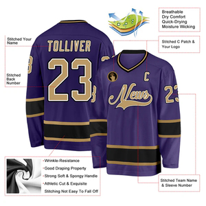 Camiseta de Hockey Personalizada con Logotipo, Nombre y Número, Uniforme Deportivo Premium para Torneos y Entrenamientos - Product Image 5