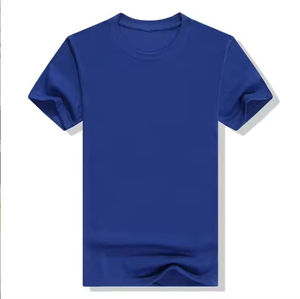 Wholesale Blank Plain T Shirt Custom Screen Print Digital Logo Brand <b>Polyester</b> Cotton <b>Tshirt</b> Plus Size Men T-shirt for Men - Product Image 2