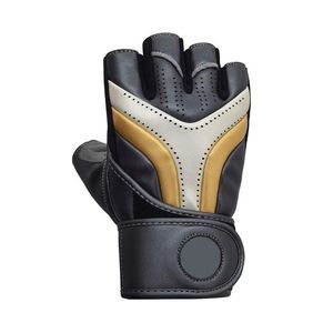 Guantes de Entrenamiento de Cuero Resistentes para Levantamiento de Pesas, para Atletas de Fuerza, Fabricación Personalizada - Product Image 4