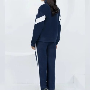 Premium Women Tracksuit <b>Oversized</b> Cotton Hoodie <b>Jogger</b> Set Street Fashion Custom Logo OEM ODM Wholesale Clothing Manufacturer - Product Image 6
