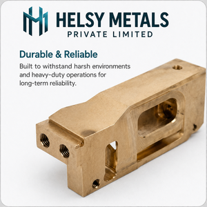 High Precision VMC Machined Stainless Steel/Brass Linear <b>Guide</b> Housing for Machining for Industrial Automation Precision - Product Image 6