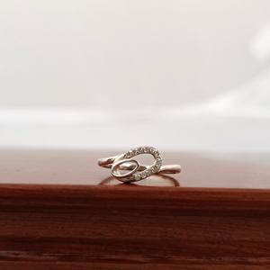 Anillos de Plata de Ley 925 con Piedras Preciosas Ovaladas Abiertas, Anillos de Diamantes Románticos para Mujer, Regalo de Boda, Compromiso, Promesa, Uso Diario, Joyería Fina - Product Image 3