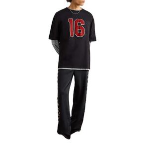 เสื้อยืดแขนยาวสองชั้นคุณภาพสูงสำหรับผู้ชาย |   ผ้าฝ้ายนุ่มระบายอากาศได้ดี |   การสร้างแบรนด์ตามความต้องการ |   โรงงานผลิตเสื้อผ้าแบรนด์ส่วนตัว - Product Image 3